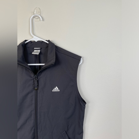 Adidas Women's Adidas Full Zip Vest Vintage Size M - Picture 3 of 15